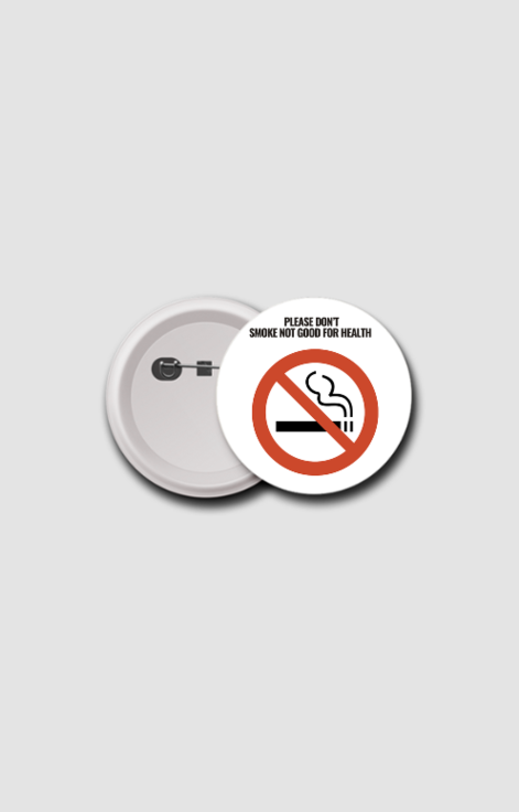 No smoking Badge