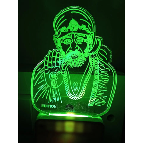 Generic Shridi Sai Baba AC Adapter Night Lamp