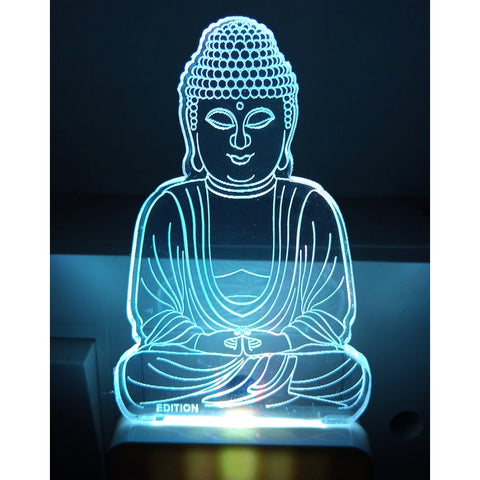 Generic Gautam Buddha AC Adapter Night Lamp