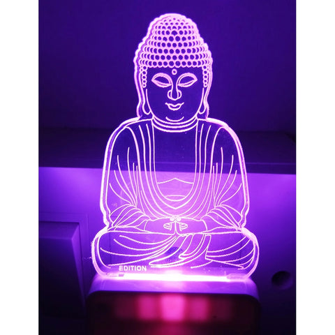 Generic Gautam Buddha AC Adapter Night Lamp