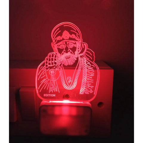 Generic Shridi Sai Baba AC Adapter Night Lamp