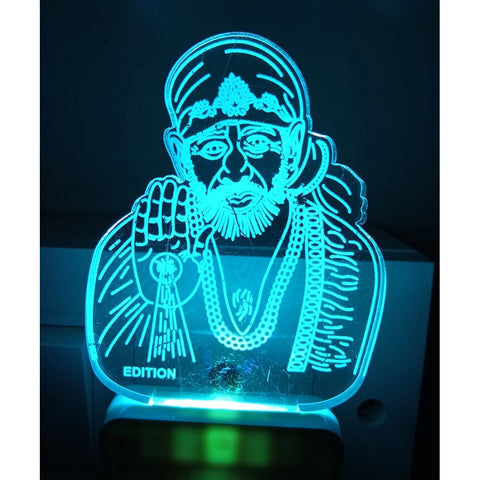 Generic Shridi Sai Baba AC Adapter Night Lamp