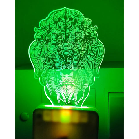 Generic Big Lion AC Adapter Night Lamp