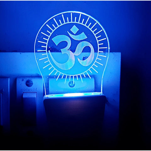 Generic Om Mantra AC Adapter Night Lamp